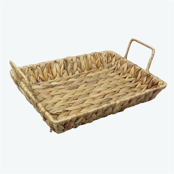 Youngs 14 in. Natural Fiber Woven Tray 12101